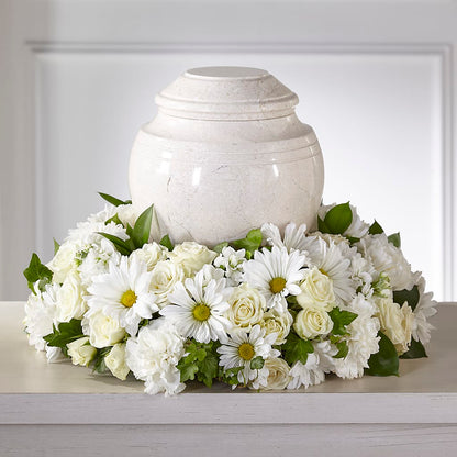 Ivory Gardens Cremation Adornment –  Leekers Floral, Park City KS