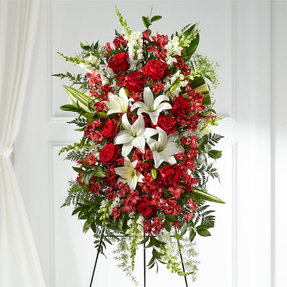 Everlasting Memory Standing Spray –  Leekers Floral, Park City KS