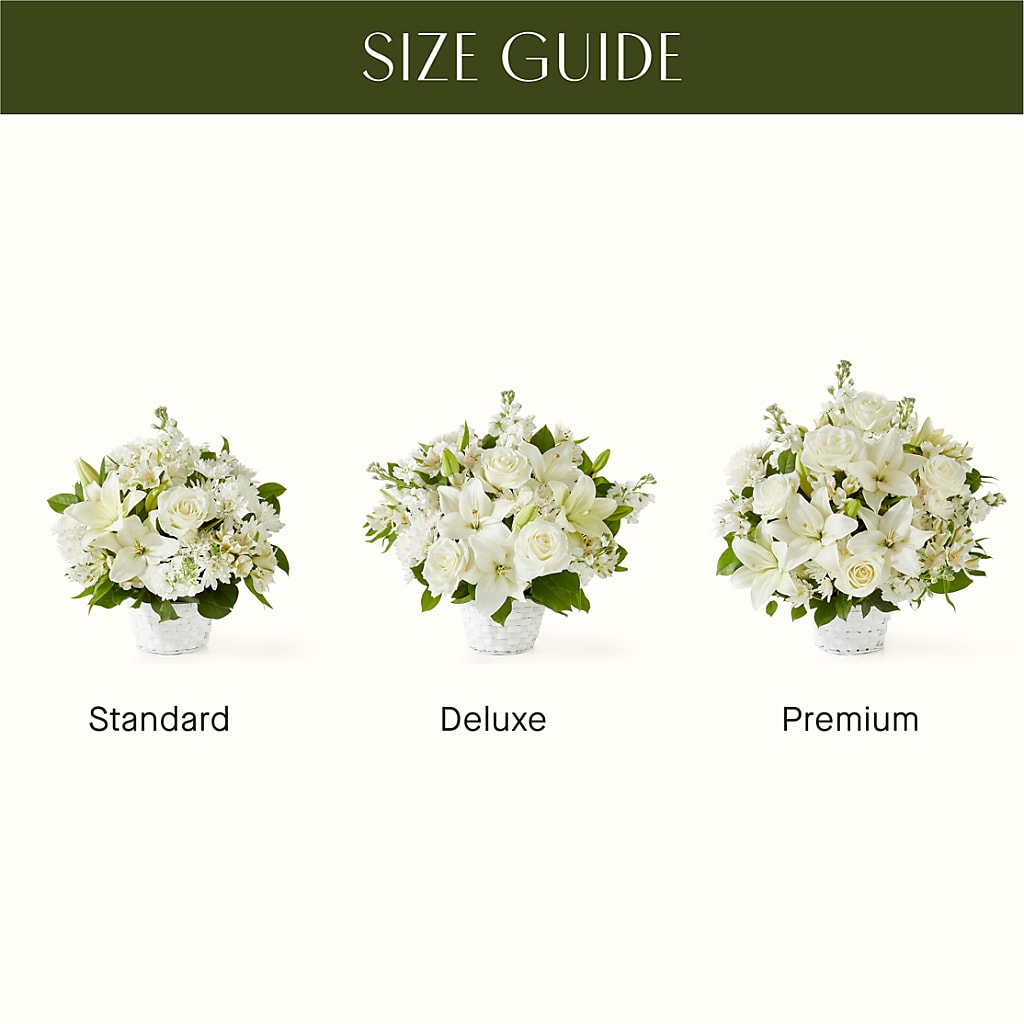 Peaceful Reflections Arrangement –  Leekers Floral, Park City KS