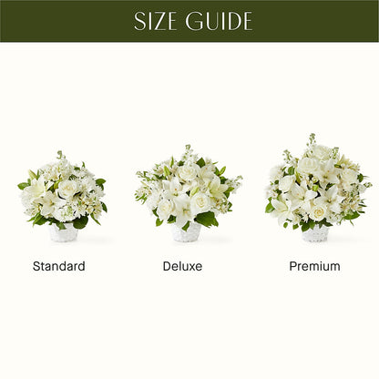Peaceful Reflections Arrangement –  Leekers Floral, Park City KS