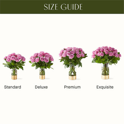 Secret Admirer Lavender Rose Bouquet –  Leekers Floral, Park City KS
