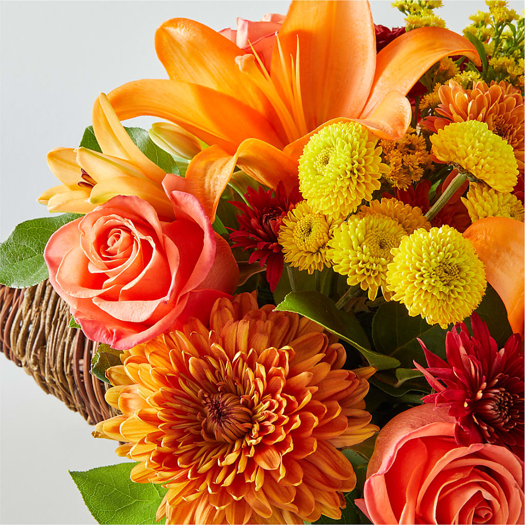 Bouquet of Blessings Cornucopia –  Leekers Floral, Park City KS