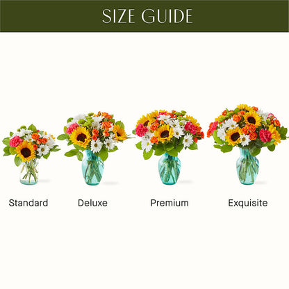 Sun-drenched Blooms Bouquet –  Leekers Floral, Park City KS