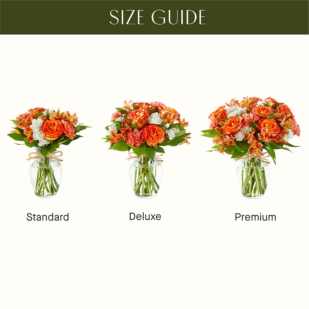 Apricot Glow Bouquet –  Leekers Floral, Park City KS