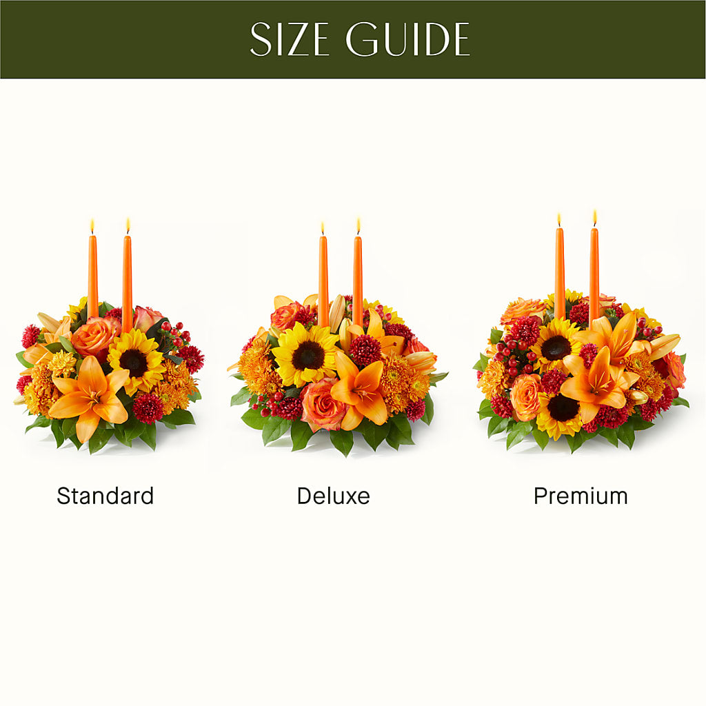 Grateful Centerpiece –  Leekers Floral, Park City KS