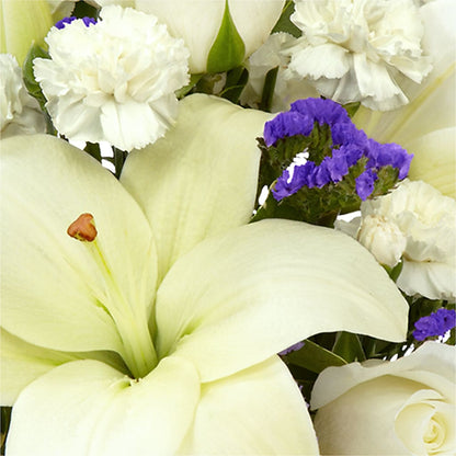 Sapphire Rush Bouquet –  Leekers Floral, Park City KS