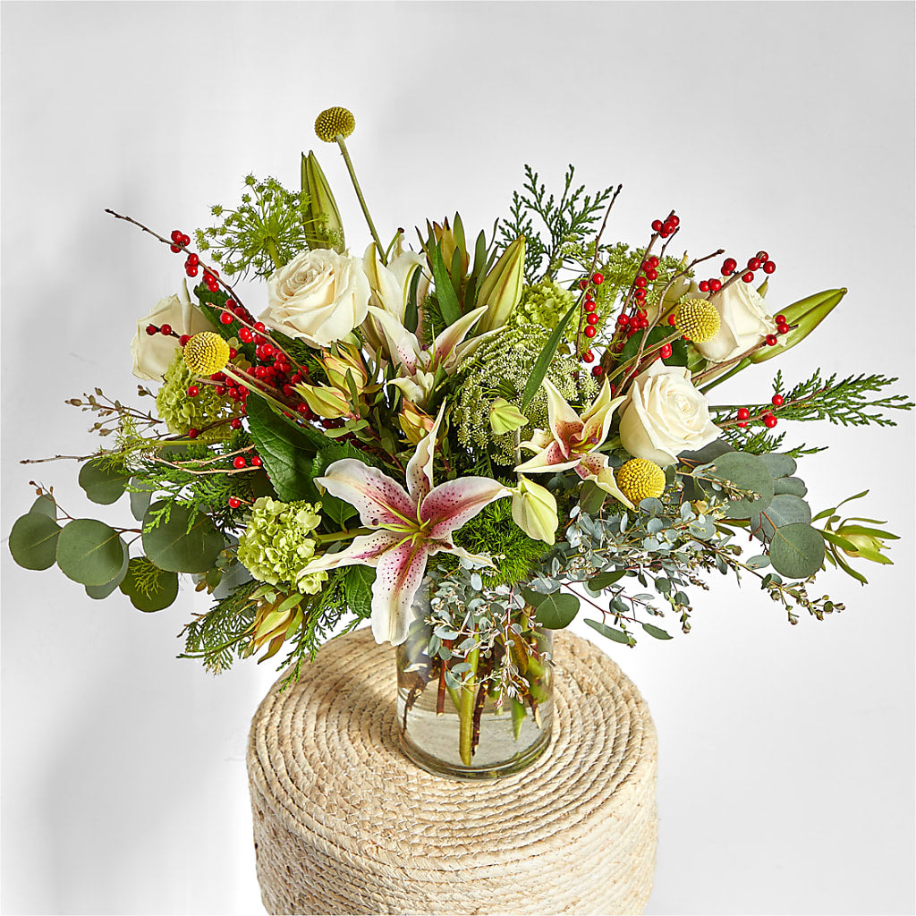Berry & Bright Bouquet –  Leekers Floral, Park City KS