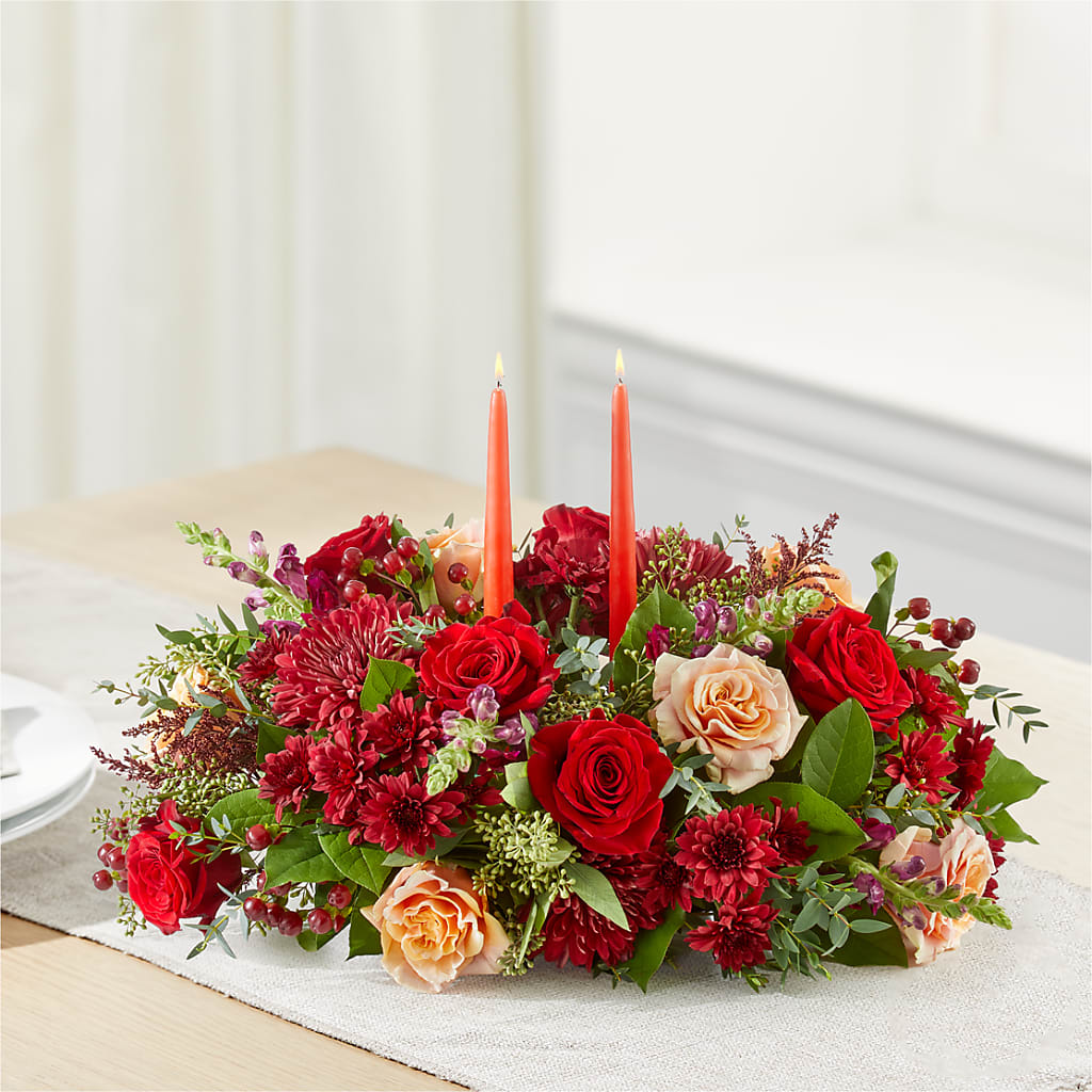 Most Thankful Centerpiece –  Leekers Floral, Park City KS