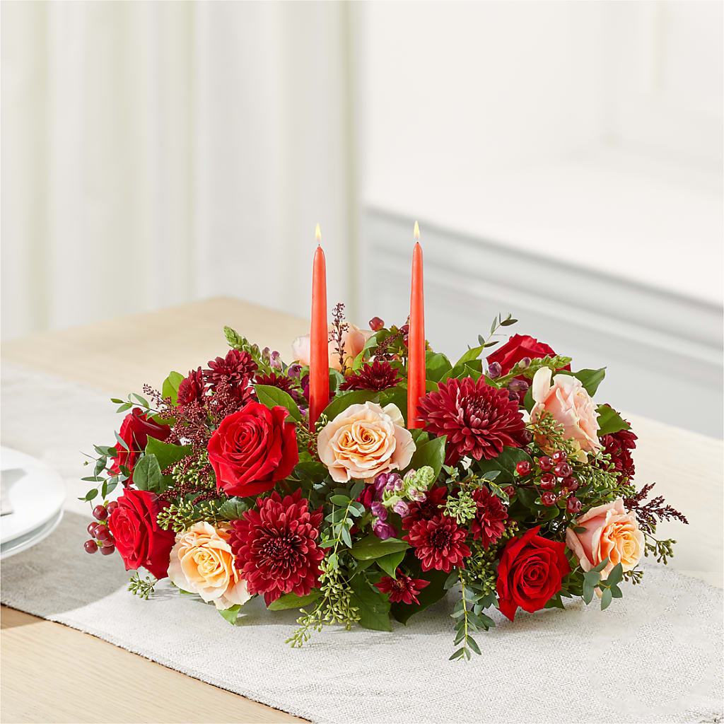 Most Thankful Centerpiece –  Leekers Floral, Park City KS