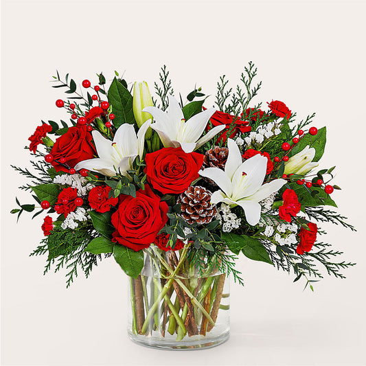 Best in Snow Bouquet –  Leekers Floral, Park City KS