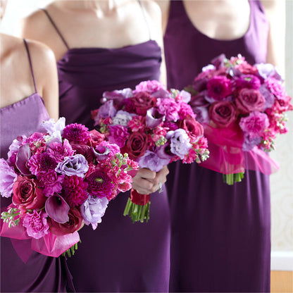 Bridesmaid's Garden Bouquet –  Leekers Floral, Park City KS