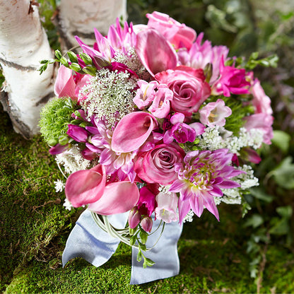Pink Profusion Bouquet –  Leekers Floral, Park City KS