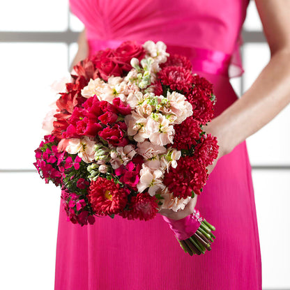 Pink Effervescence Bouquet –  Leekers Floral, Park City KS