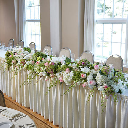 State of Joy Head Table Arrangement –  Leekers Floral, Park City KS