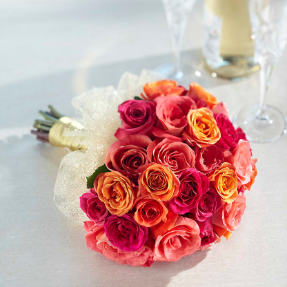 Sweet Roses Bouquet –  Leekers Floral, Park City KS