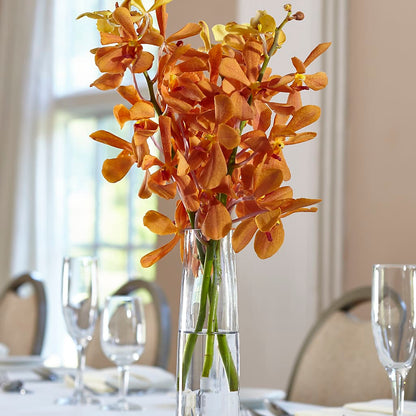 Orange Mokara Bud Vase –  Leekers Floral, Park City KS