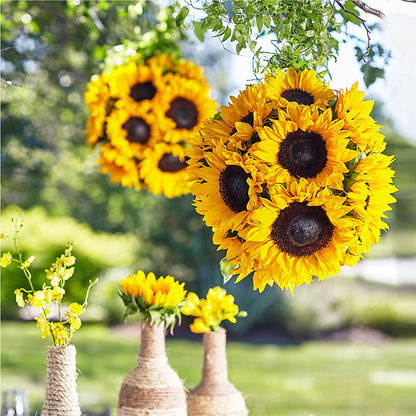 Sublime Garden Hanging Arrangement –  Leekers Floral, Park City KS