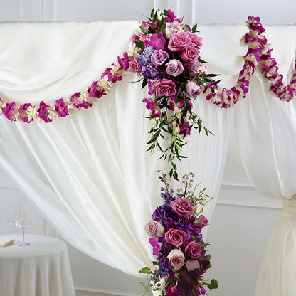 Color & Light Chuppah Decor –  Leekers Floral, Park City KS