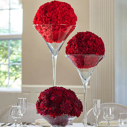 Our Special Vows Centerpiece –  Leekers Floral, Park City KS