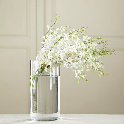 White Dendrobium Bouquet –  Leekers Floral, Park City KS